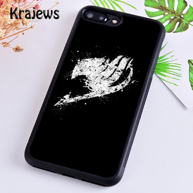 Krajews Fairy Tail Anime Paint Splatter Soft Phone Case For iPhone 14 5 6s 7 8 plus XR XS 11 12 13 pro max Samsung S21 S22ultra