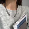 Fashion Stainless Steel Silver Color Chunky Cuban Link Chain Choker Necklace For Women Men Hip Hop Neck Collares Jewelry Gift