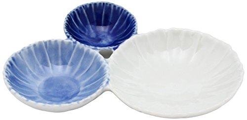 

24to3Nishitomi arita ware denhei kiln three types of mori dye shade