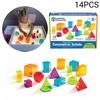 Resources Learning Viewthru Transparent Colourful Geometric Building Baby Block