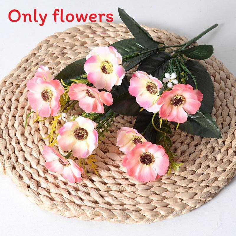 Cherry Artificial Blossoms Wedding Garden Setting Decorative Fake Flower Bouquet