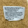 Excellent LOEWE Scarf Fringe with Anagram leather patch Brown mohair Women Used
