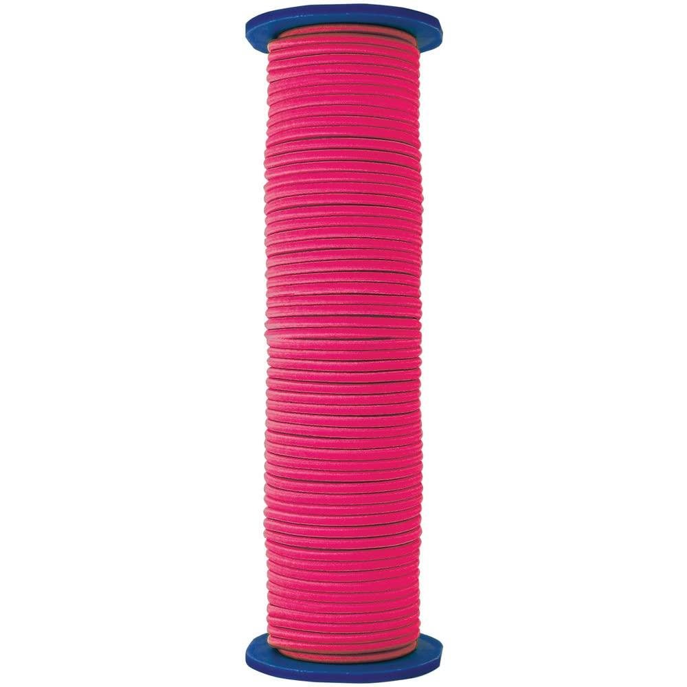 

Shinwa Sokutei Rubber Fluorescent 3mm x 78564 Thread, Reel, Pink, 30m,