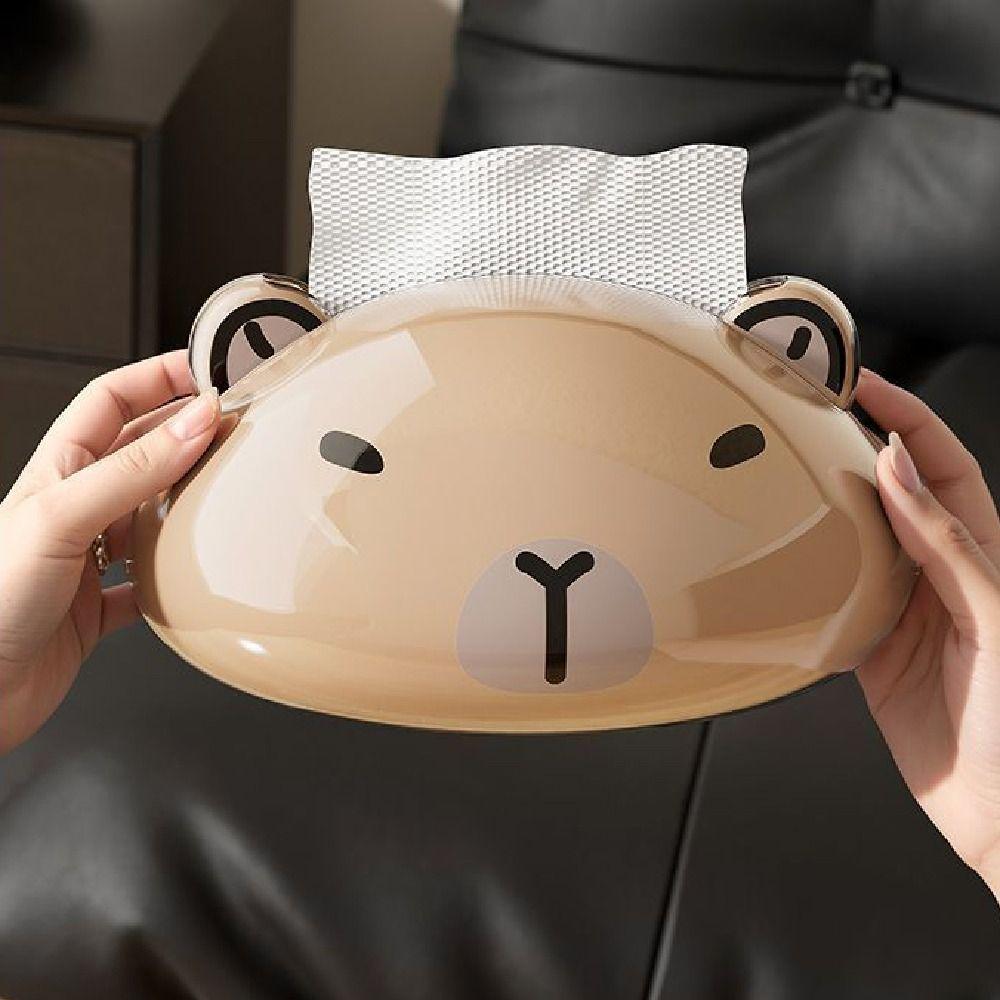 Animal Paper Towel Case Magnetic Panda Paper Container Durable Paper Towel  Dispenser  Kitchen