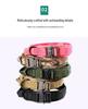 Tactical Anti-Burst Elastic Dog Collar & Leash for Medium To Large Dogs