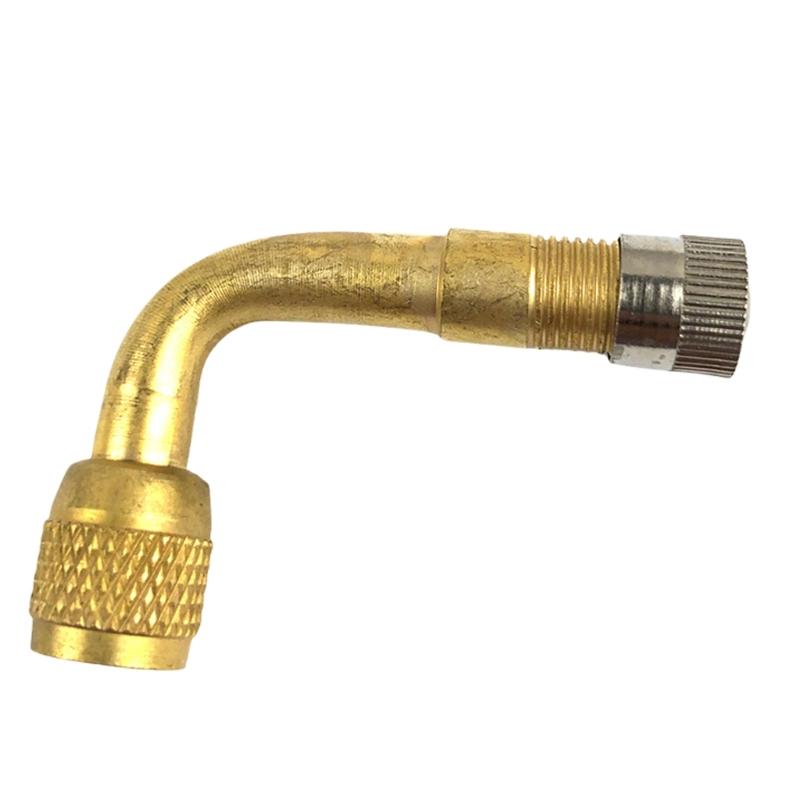 Mehrfachpositionsventile Verlängerungsadapter Auslaufsichere Kupferventile Verlängerung für Effiziente Fahrräder Autoreifenaufpumpen