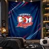 Tapeçaria de Parede Tecido com Estampa Sydney Roosters para Sala de Estar Quarto Decoração de Casa