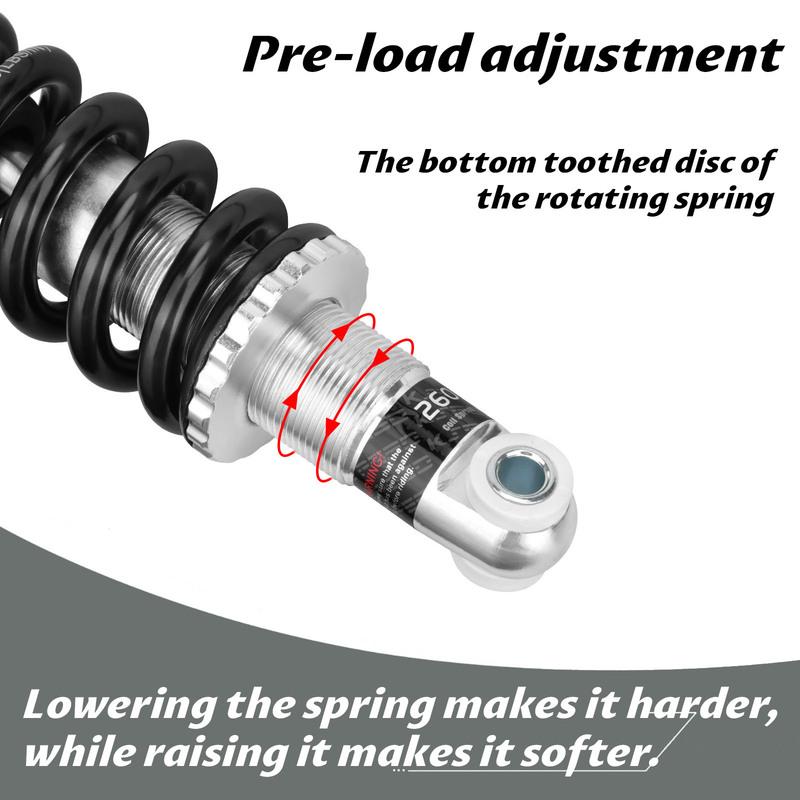 Amortiguador de Resorte 150mm 160mm 155mm Exa Form Mtb Suspensión Trasera de Muelle Amortiguador de Compresión Para Patinete Bicicleta Eléctrica de Montaña