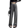 Gnomon Wide Leg Pants Women Spring Autumn Summer Thin Loose Straight Draped Lazy Sports Casual Pants