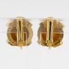 CHANEL COCO Mark Earring vintage Plated Gold 11.2g Women Used