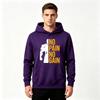 Men's No Pain No Gain Print Pullover Hoodie Casual Long Sleeve Athletic Sweatshirt for Men