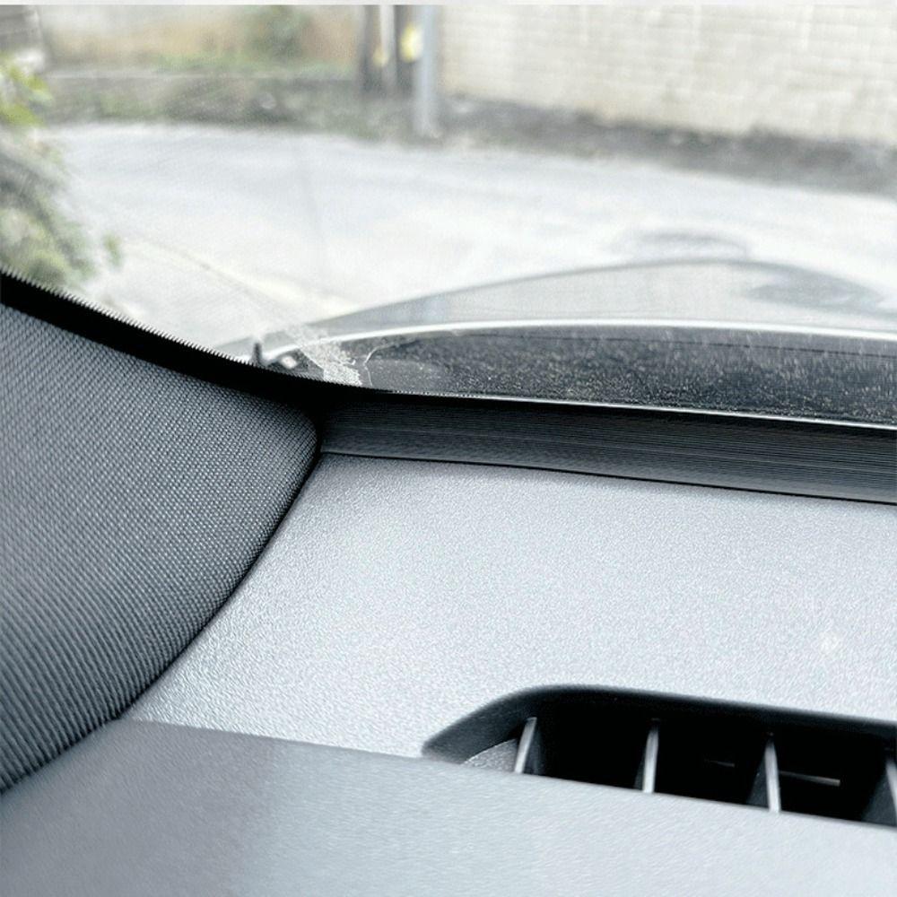 Sound Dampening Dashboard Seal Strip Rubber Material Noise Reduction Trim Dashboard Gap