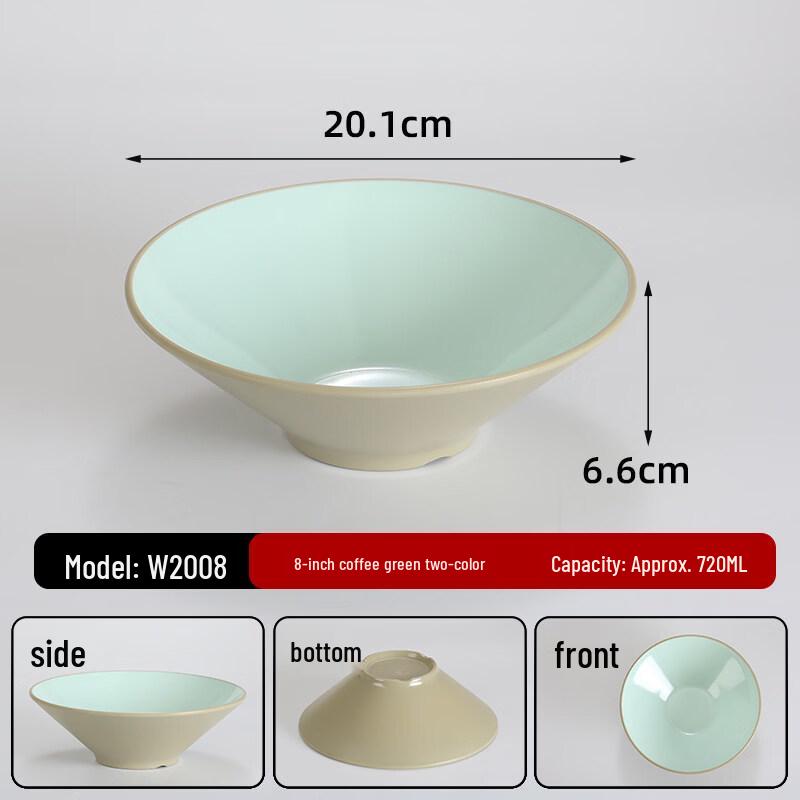 A5 Melamine Conical Serving Bowl