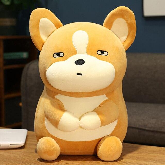 Big Sizeplush Shiba Inu Dolls Lovely Cartoon Dog Toys Stuffed Soft Animal Pillow For Baby Kids Birthday Gifts