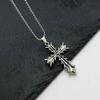Men's Hot Selling Hip Hop Street Style Cross Pendant Necklace
