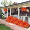 4/7/9/12PCS  Outdoor Artificial Flower Plants, UV Resistant Fake Flowers-Decoration-  Home Gardens, Window Boxes, Porches, Front