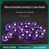 High-Quality Natural Amethyst Beads Necklace & Bracelet DIY Set