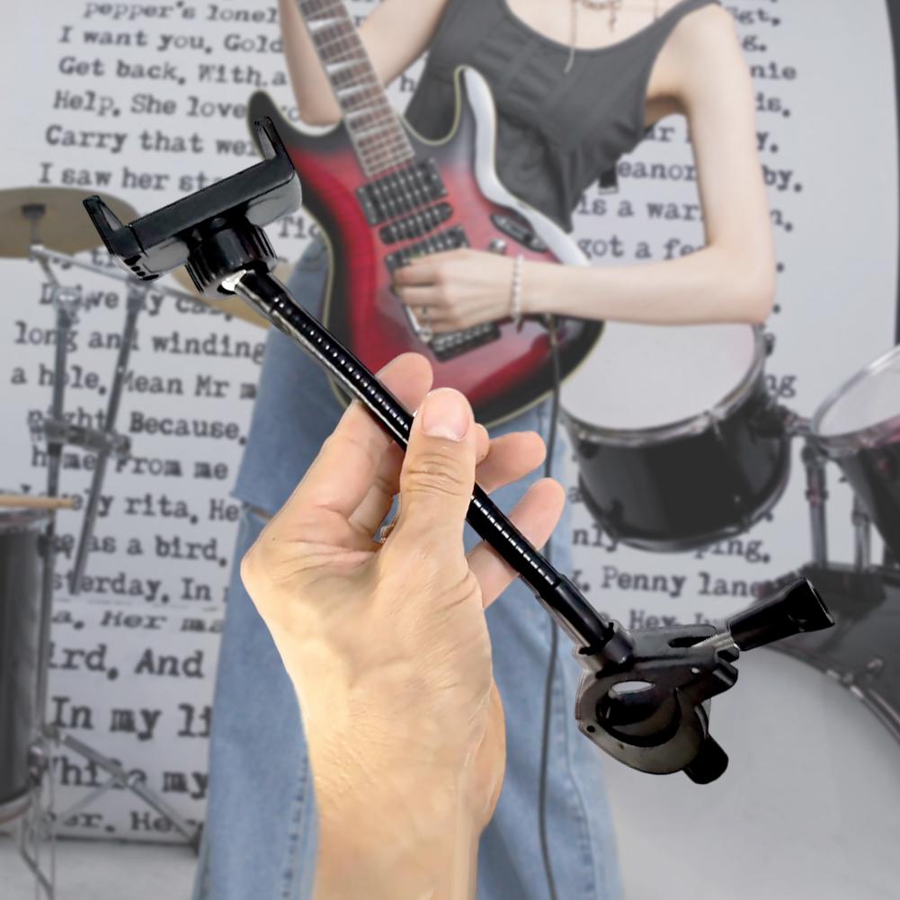Mic Stand Phone Holder Multi-Purpose Adjustable Mic Stand Holder Phone Music Stand Holder for Microphones Stand/Smartphones China Mainland