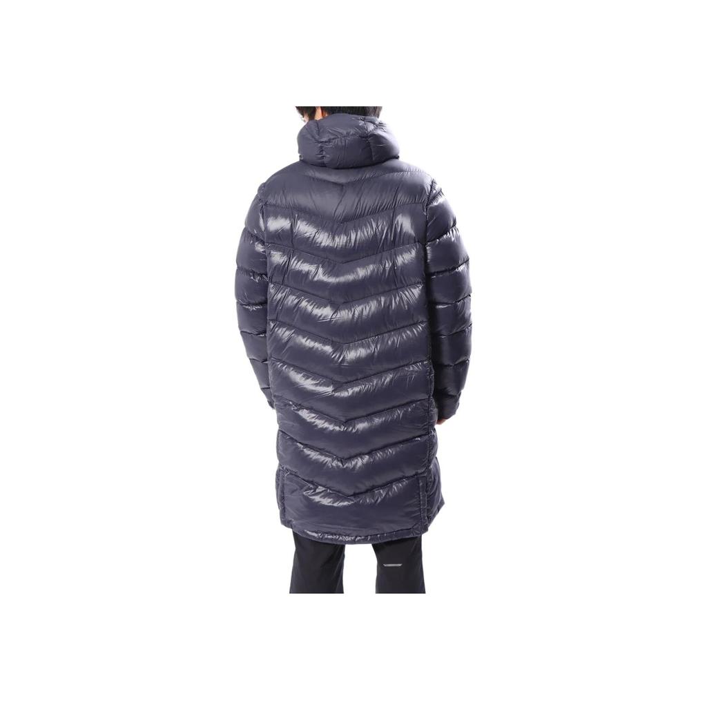 Adidas Einfarbige Daunenjacke mit Kapuze und Reißverschluss mit Markenlogo-Print Herren Oberbekleidung Legend-Tintenblau CW7426