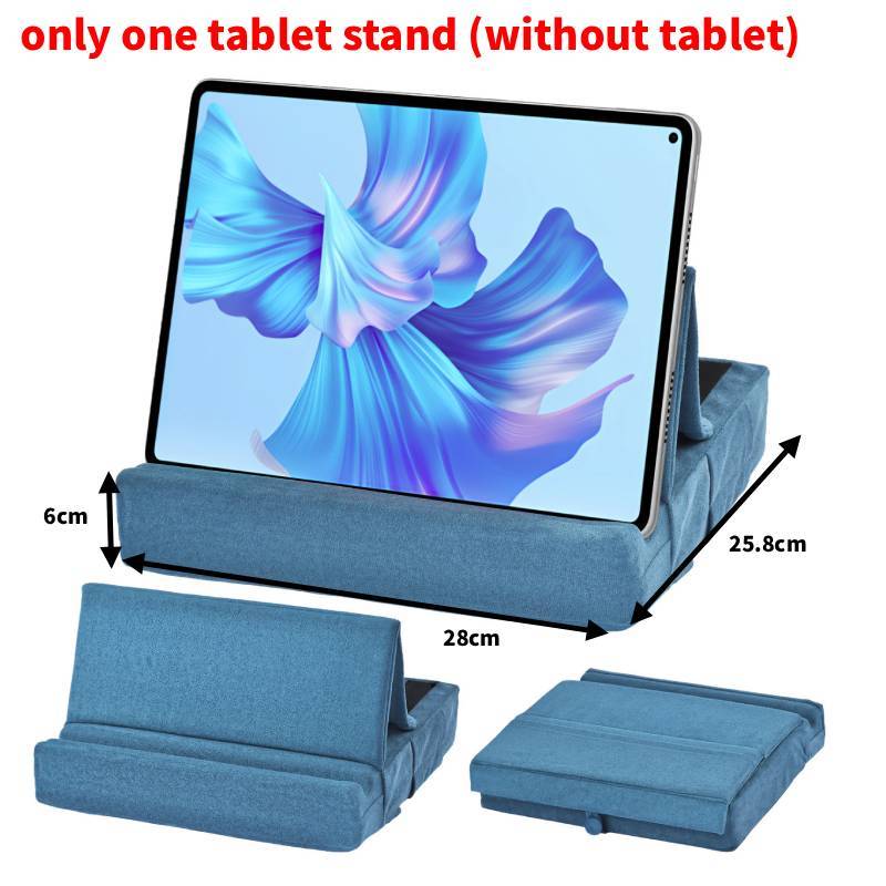 Foldable Tablet Reading Pillow Support For Ipad And Smartphone Reading Comfort