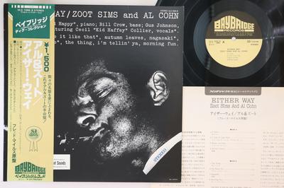 LP Record ZOOT SIMS, AL COHN - Either Way ULS1686B BAYBRIDGE 1976 Japan Obi Jazz Used