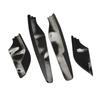 Car Black ABS Plastic Roof Rack End Cover Cap For Mitsubishi Pajero 2009-2018