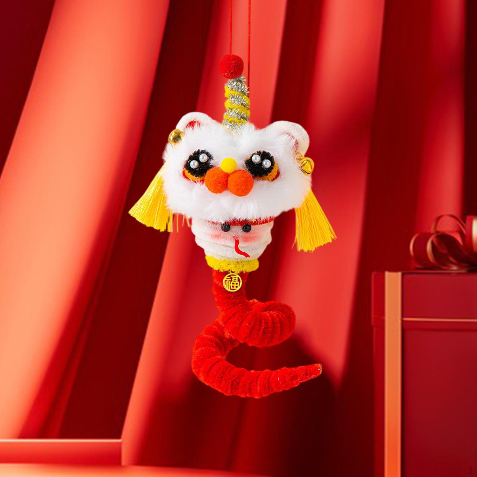 

Chinese Year Decoration DIY Crafts Making Material for Celebration Porch Red and Snake