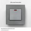 220V Single-Phase Rocker Switch Panel for High-Power Air Conditioners and Water Heaters