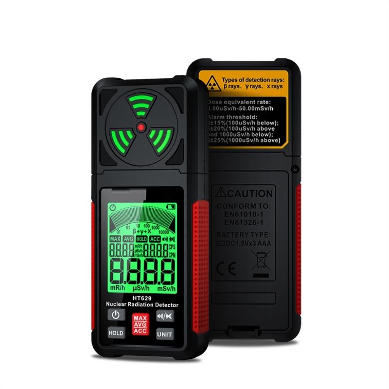 Portable Nuclear Radiation Detector for Accurate Measurement and Safety Monitoring in Various Environment