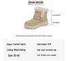 Women's Thick-Soled Non-Slip Winter Snow Boots with Plush Velvet Lining