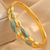 Couple Style Enamel Dripping Jewelry Fashion Versatile High Version Bracelet