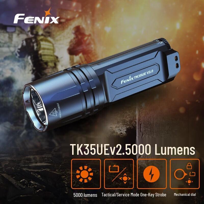 Fenix TK35UE V2.0 High-Performance Rechargeable Flashlight