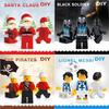 Harry Cowboy Potter Santaclaus Princess Building Blocks Assembly Toys Gift Kids