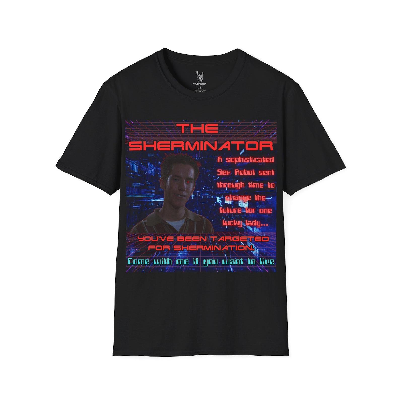 The Sherminator T-Shirt: American Pie Movie Tee S