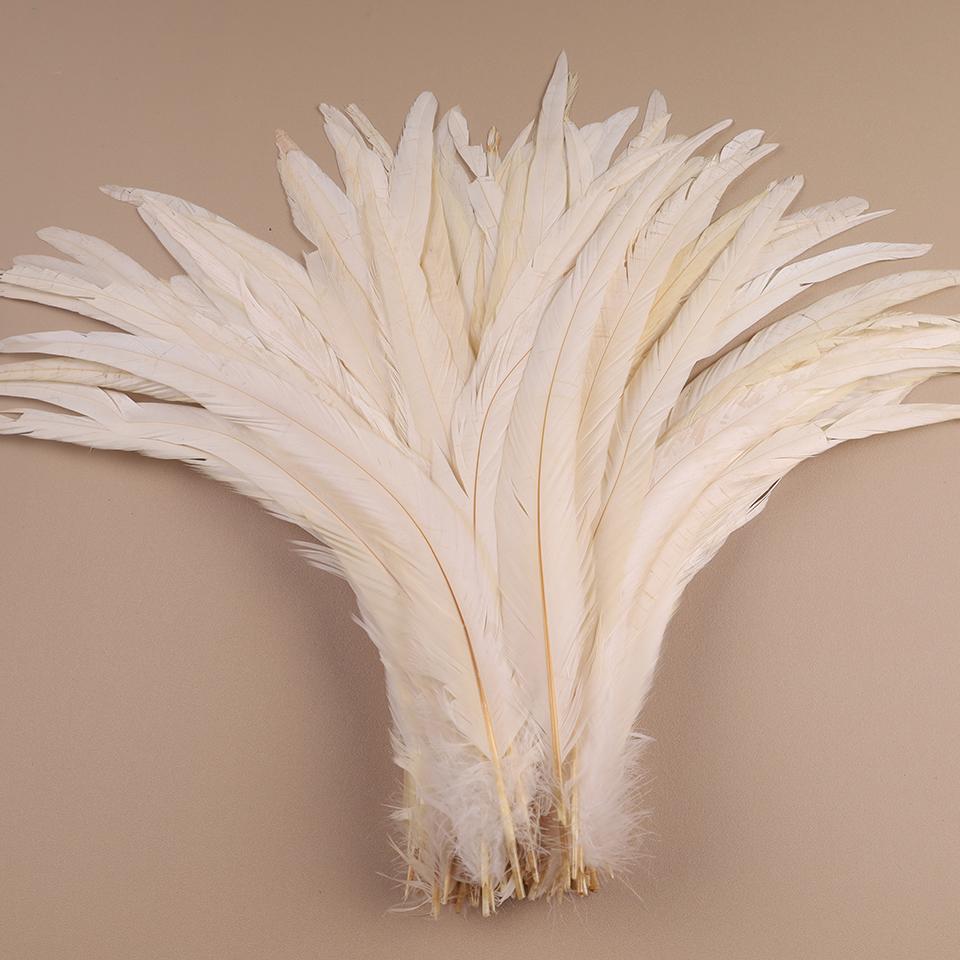 Rooster Feathers 35-40cm 40-45cm Handicraft Crafts DIY Natural Feather Handwork Party Plume Carnival Decoration