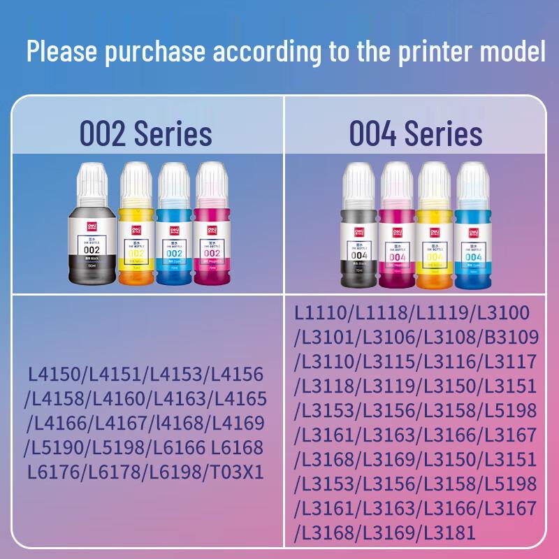 Deli 002 Ink Set