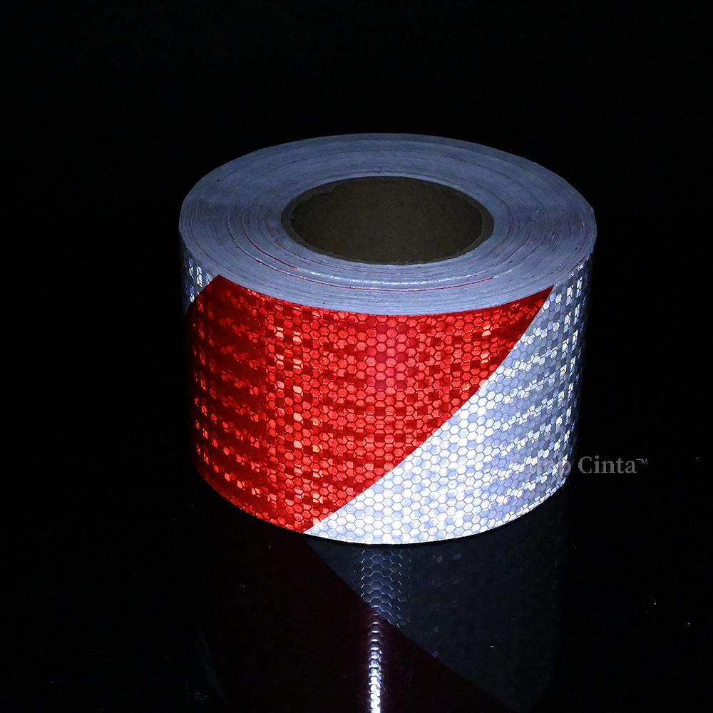 10CMX10M Høylys PVC Reflekstape Sikkerhetsvarsel Reflektor For Ting Vanntett Selvklebende Veiledningsskilt Refleksklistremerker