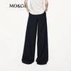 MO&Co. High-Waist Wide-Leg Tailored Dress Pants