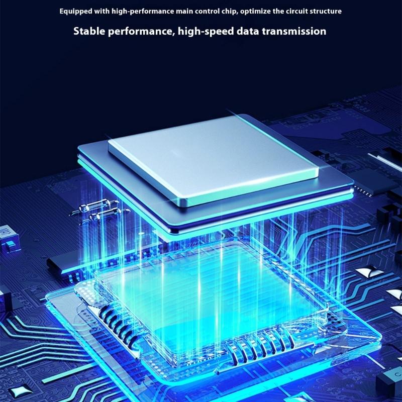 Multiports USB C To 4K 30Hz Adapter with VGA USB 3.0 Port & 100W Power Delivery Charging For High Speeded Data Transfer