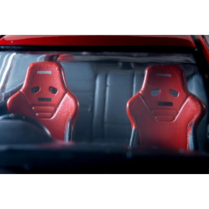 TOMYTEC Tomica Limited Vintage Neo 1/64 LV-N349c Mitsubishi Lancer GSR Evolution IX MR Rally Art Edition Red 2006