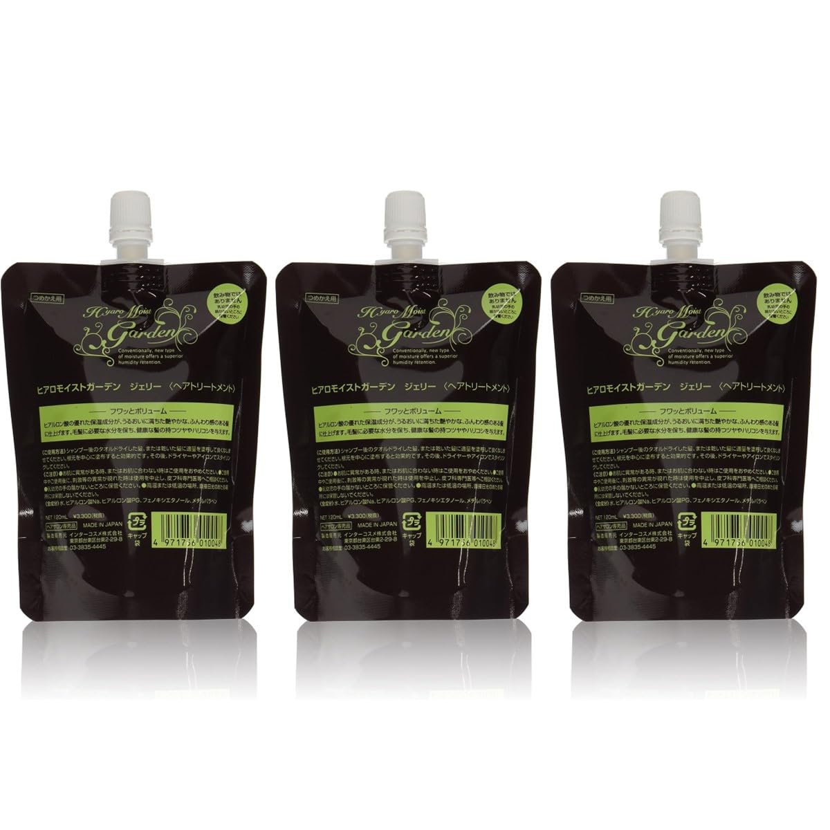 

Intercosme Hyalo Moist Garden Jelly 120ml Refill Set of 3