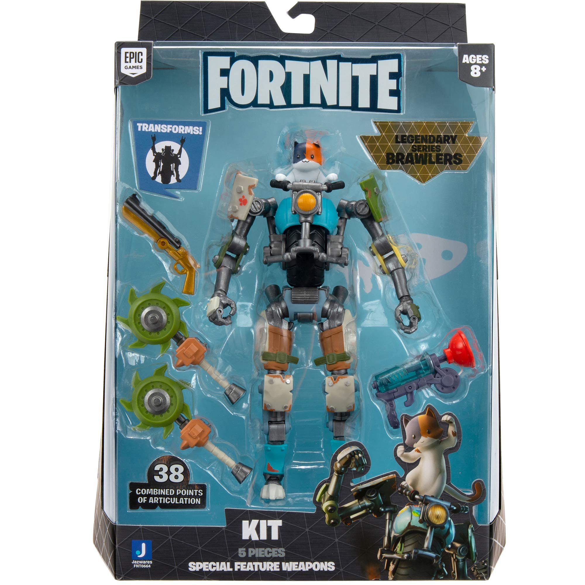 

Фигурка Fortnite Kit Legendary Series 7 дюймов Кот [Б/У]