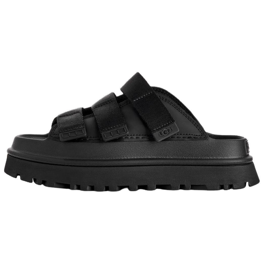 (WMNS) UGG GoldenGlow Slide Black Women s 1167430-BLK EU 37