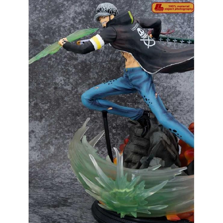 Anime One Piece Pirates Trafalgar Law Sailing Again XXL Figure Statue Toy Gift