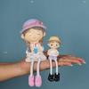 1 Set Hanging Legs Romantic Couple Showpiece | Cute Boy &Girl Gift for Him/Her, Mother's Day, Home Décor, Living Room
