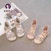 Girls Roman sandals summer 2025 new children's shoes princess shoes soft sole girls summer older children's shoes soft sole
