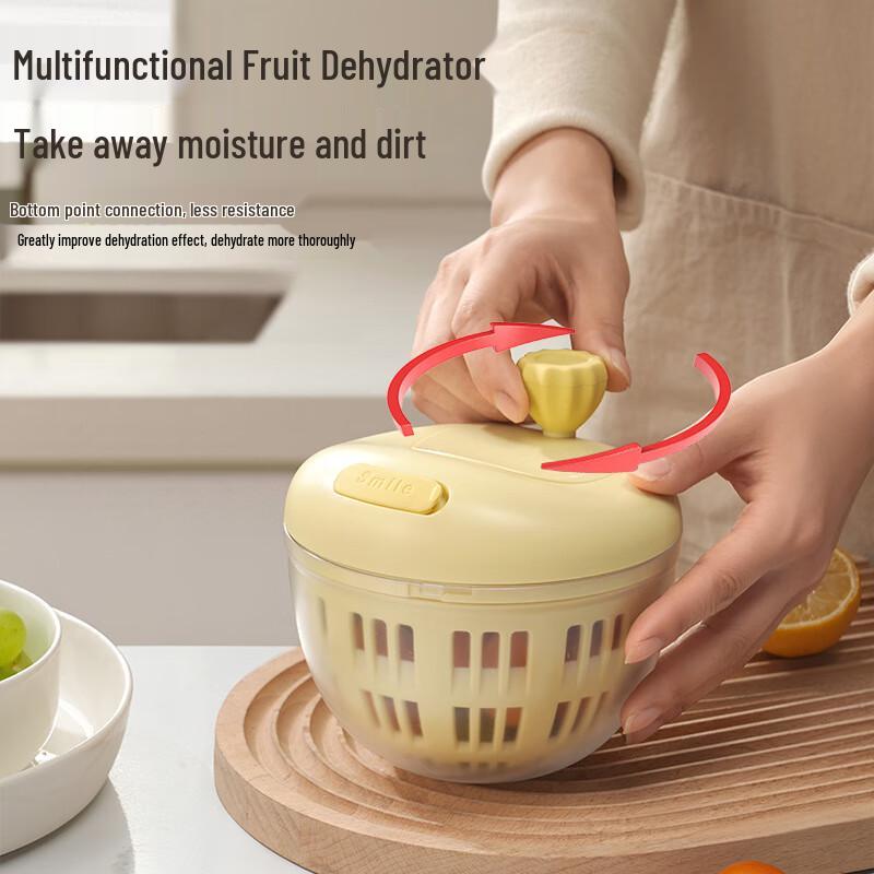 LeleJia Manueller Obst- und Gemüseschleuder