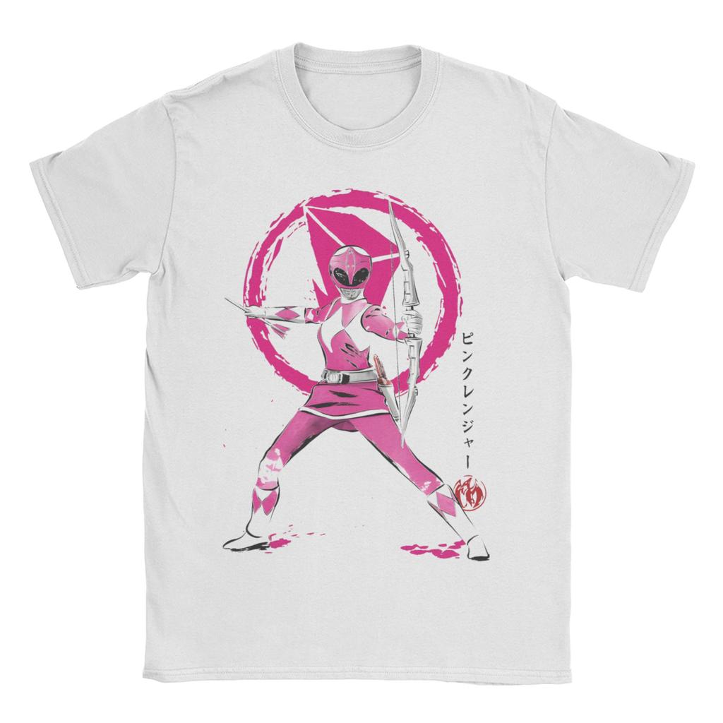 Unisex Unisex Mighty Morphin Power Rangers T-Shirts Baumwollkleidung Humor Kurzarm Rundhals T-Shirt Sommer T-Shirts