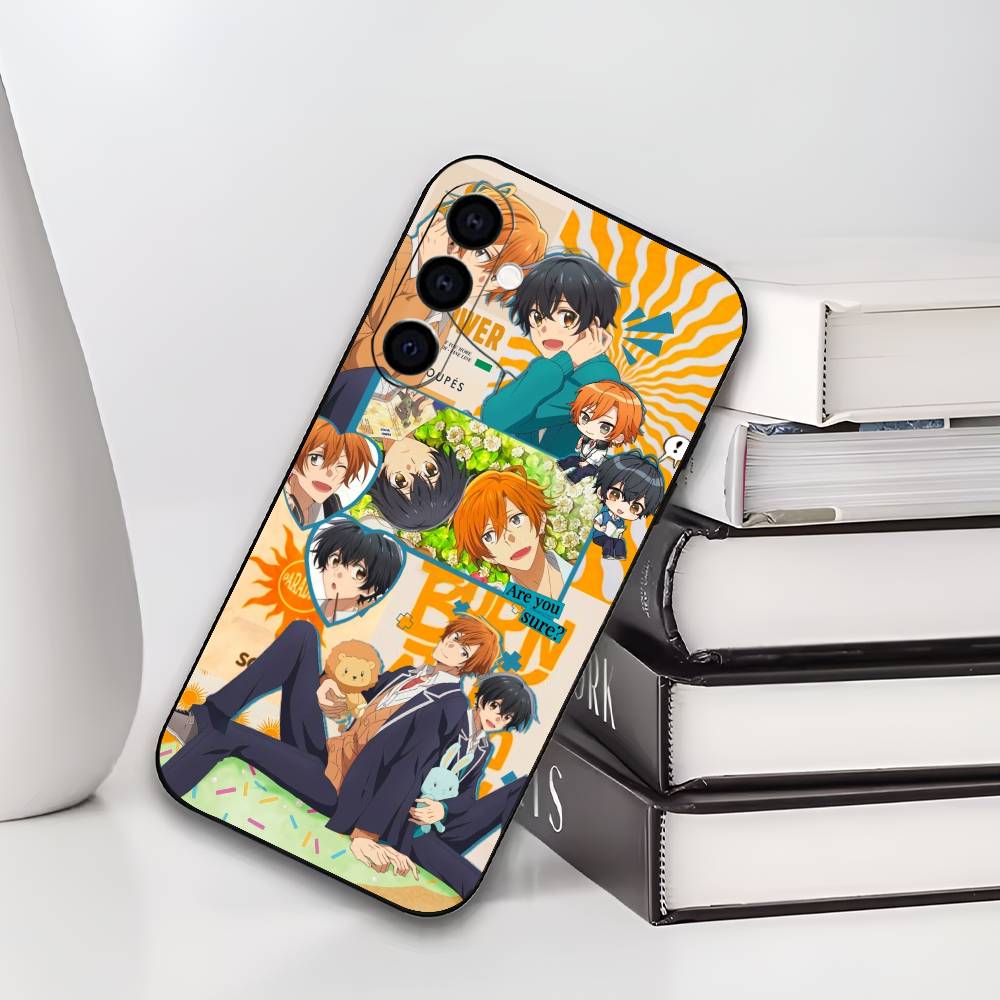 S-Sasaki to M-Miyano Soft Black Handyhülle für Samsung Galaxy A73/A72/A71/A70/A53/A52/A51 Kompatibel mit mehreren Modellen