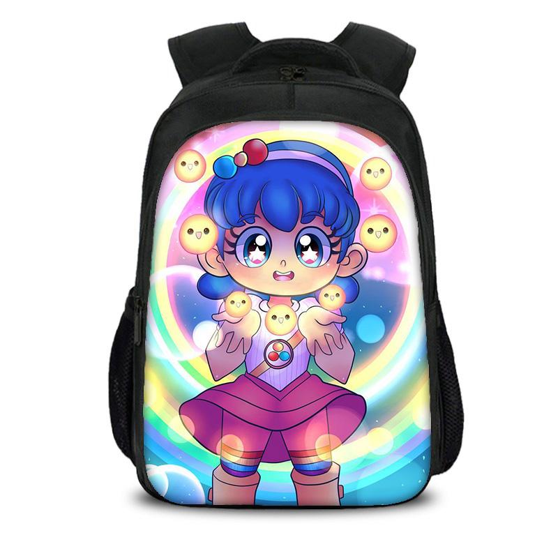 True and the Rainbow Kingdom double-layer backpack with large capacity cartoon print for kindergarten children and students